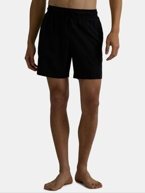 Men’s Black Sand Quick-Dry Surf & Turf Board Shorts | 6” Inseam
